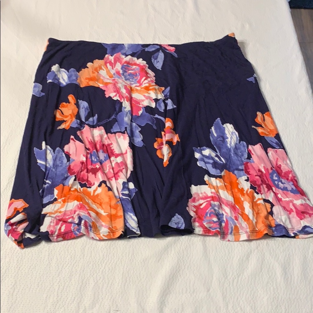 NWT Joules Skirt with Flower Print Size 16